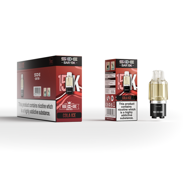 SKE Bar 15k Refill Pods Box of 5 & 10