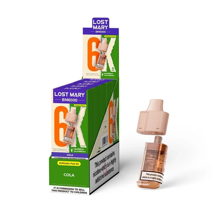 Lost Mary BM6000 Refill Pods - Box of 5 & 10