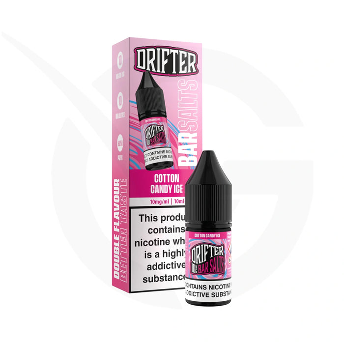 Cotton Candy Ice 10ml Nic Salt E-Liquid By Drifter