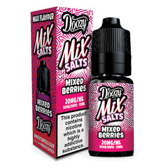 Mixed Berries Nic Salt E-liquid by Doozy Mix Salts
