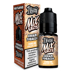 Cream Tobacco Nic Salt E-liquid by Doozy Mix Salts
