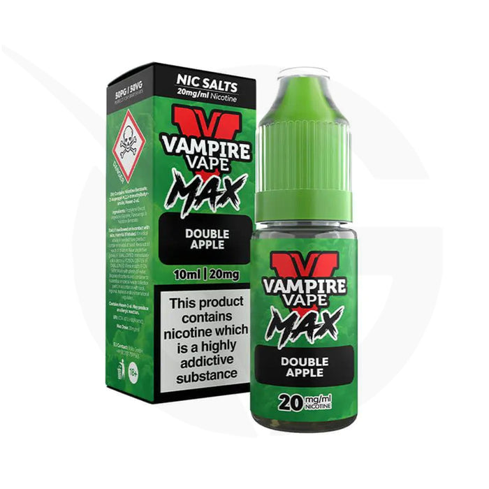 Double Apple Nic Salt E-Liquid by Vampire Vape Max