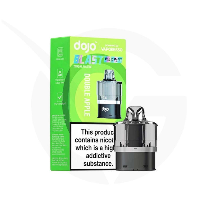 Double Apple Dojo Blast 6000 Refill Pack