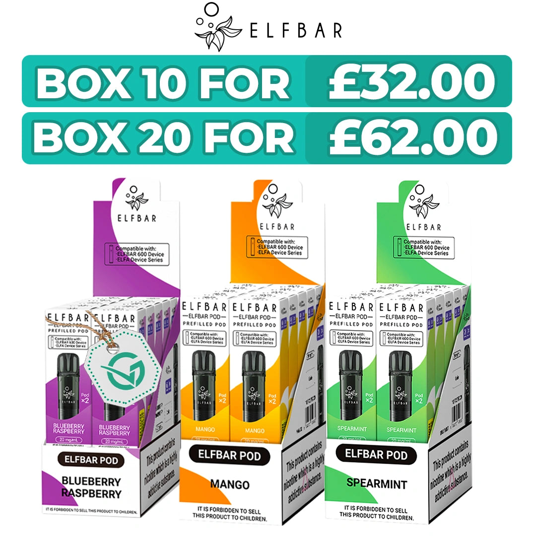 Elf Bar 600 Pod Kit & Prefilled pods