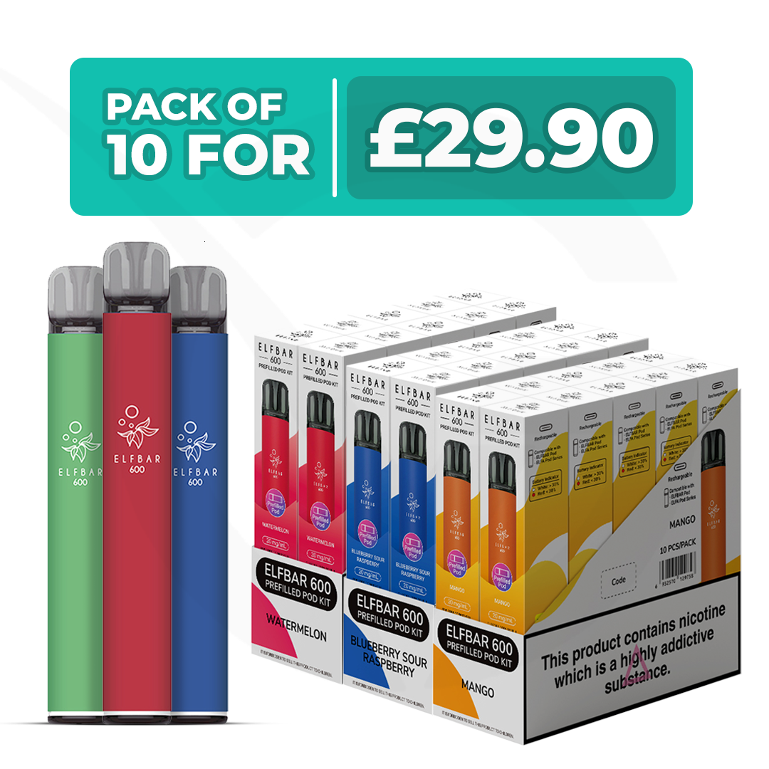Elf Bar 600 Pod Kit & Prefilled pods