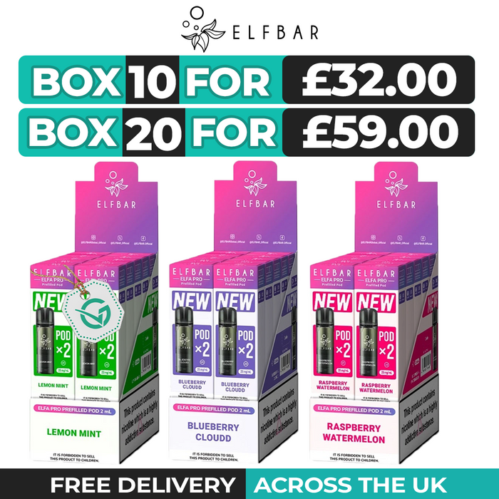 Elf Bar Elfa Pro Pods Box of 10