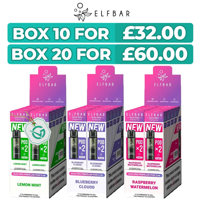 Elf Bar Elfa Pro Pods Box of 10