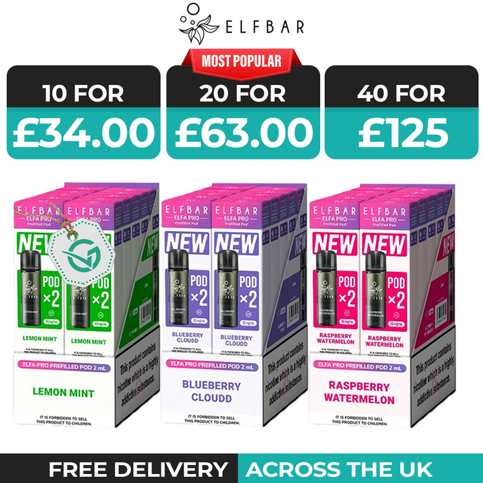 Elf Bar Elfa Pro Pods Box of 10