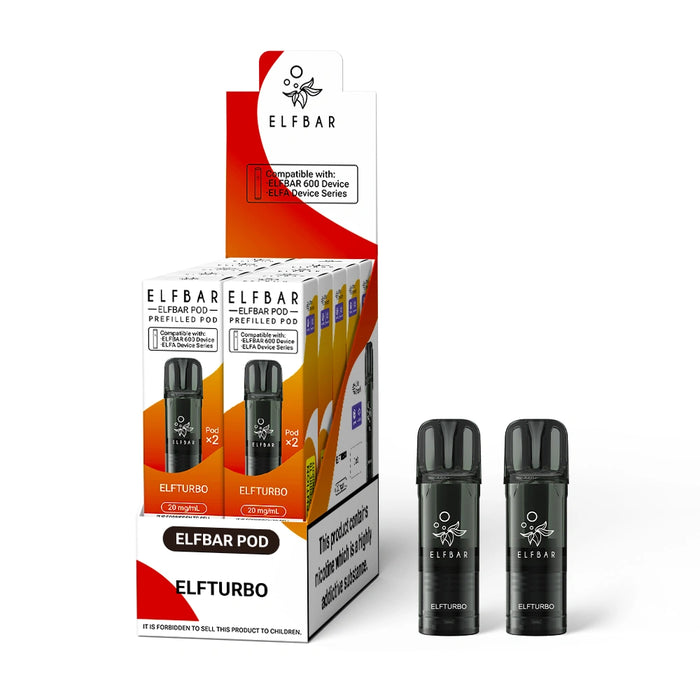 Elf Bar 600 Pods - Bulk Buy Box of 10 & 20
