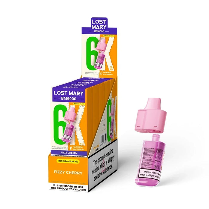 Lost Mary BM6000 Refill Pods - Box of 5 & 10
