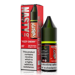 Fizzy Cherry 10ml Nic Salt E-Liquid By Nasty Liq
