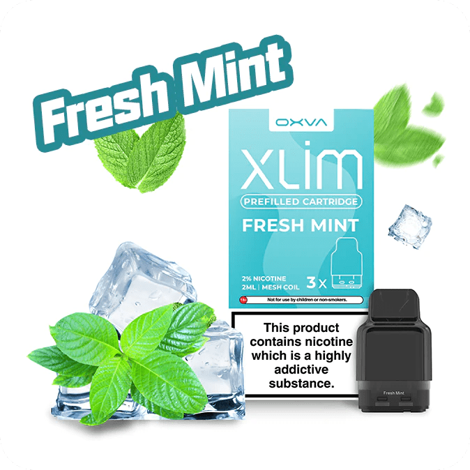 XLIM Prefilled Cartridge - 3 X 2ml E-liquids Pods by OXVA
