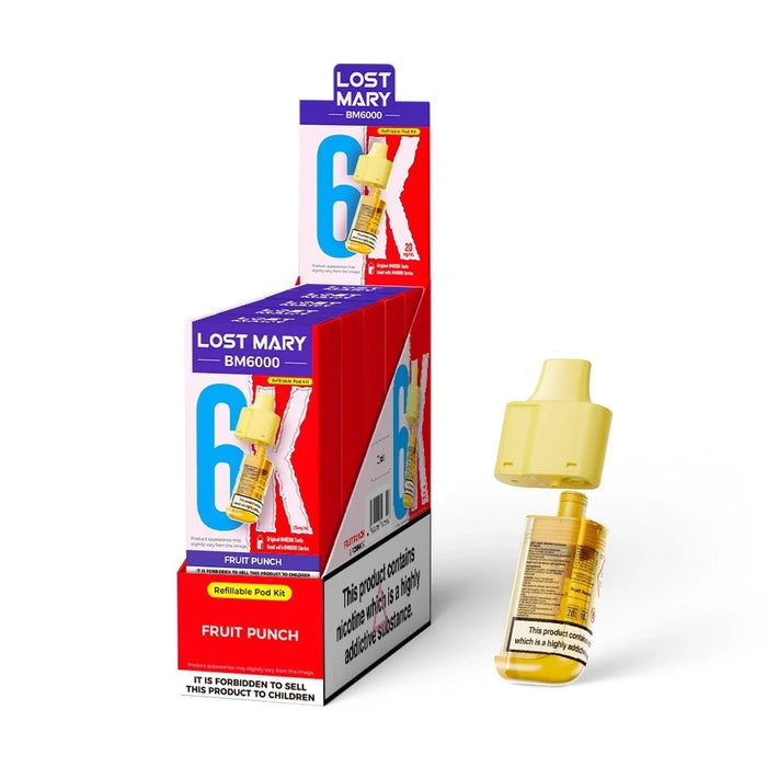 Lost Mary BM6000 Refill Pods - Box of 5 & 10