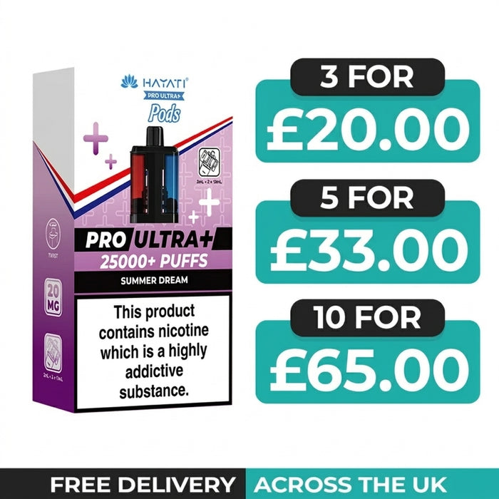 Hayati Pro Ultra Plus 25000 Summer Dream Refill Pods