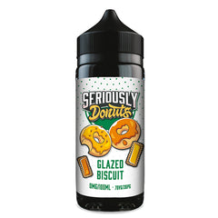 Glazed Biscuit 100ml Shortfill E-Liquid By Seriously Donuts