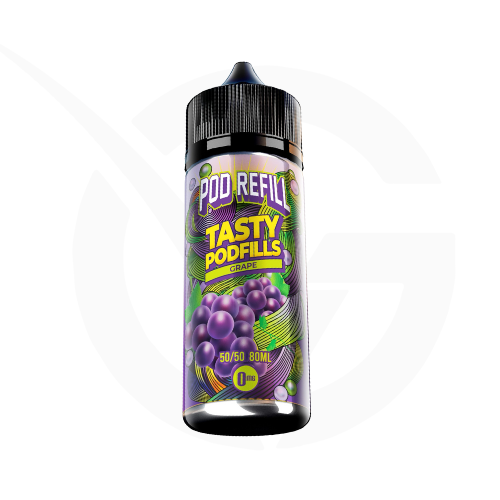 Grape Shortfill E-liquid by Pod Refill Tasty Podfills