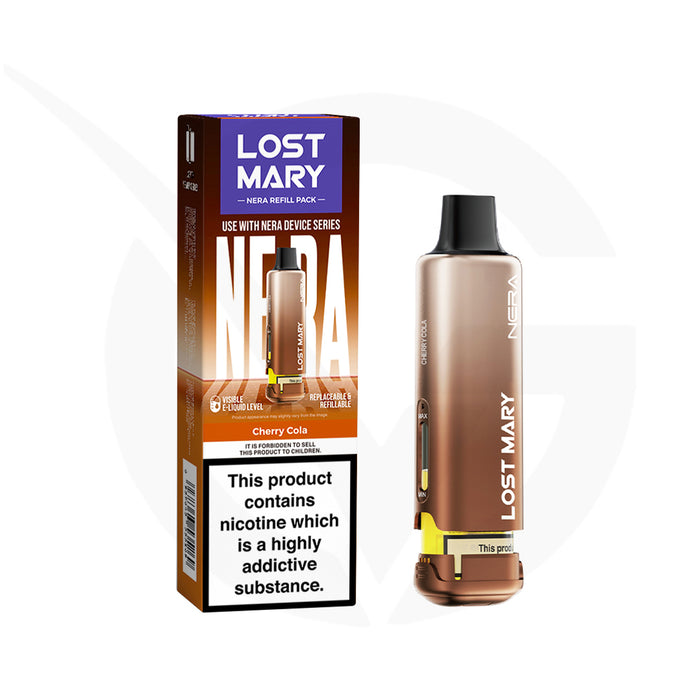 Grape Ice Prefilled Pods by Lost Mary Nera15k + Refill Container