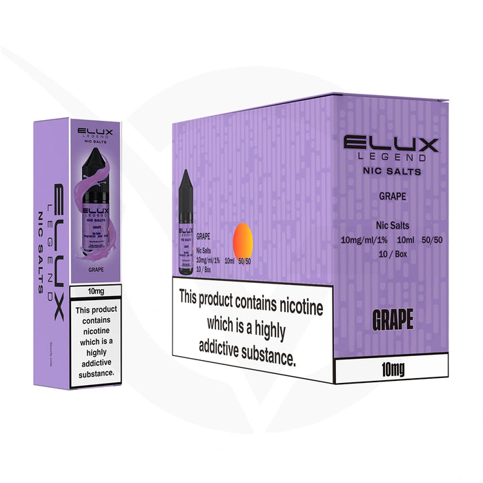 Elux Legend Nic Salt E-Liquid Box of 10