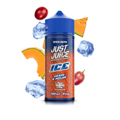 Grape and Melon Shortfill E-liquid by Just Juice Ice