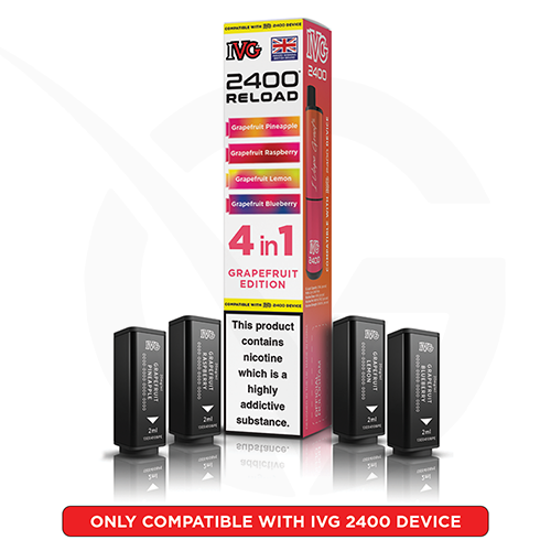 Grapefruit Edition IVG 2400 4-in-1 refill Pods