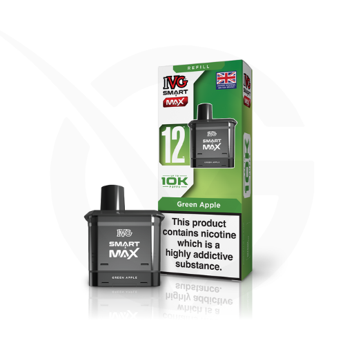 Green Apple Prefilled Pods By IVG Smart Max