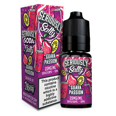 Guava Passion 10ml Nic Salt E-Liquid By Seriously Soda