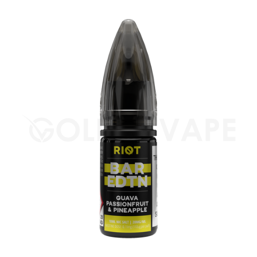 Riot Squad Bar Edition Nic Salt 10ml E-Liquid Box of 10 x Multipack