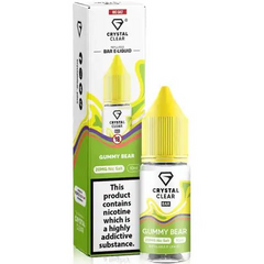 Gummy Bear 10ml Nic Salt E-Liquid By Crystal Clear
