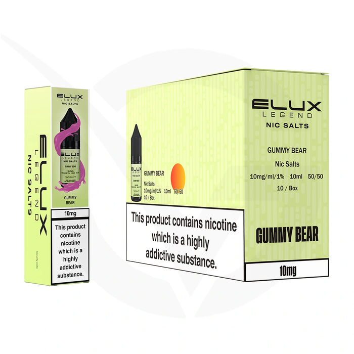 Elux Legend Nic Salt E-Liquid Box of 10