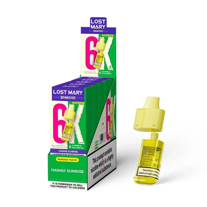 Lost Mary BM6000 Refill Pods - Box of 5 & 10