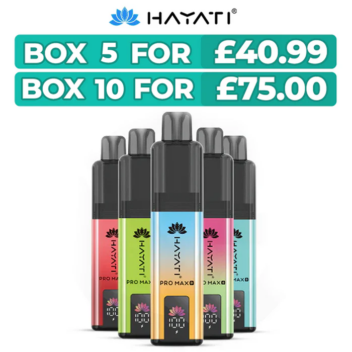 Hayati Pro Max Plus 6000 Puff Prefilled Pod Kit