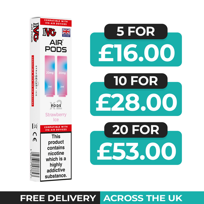 IVG Air Strawberry Ice Refill Pods