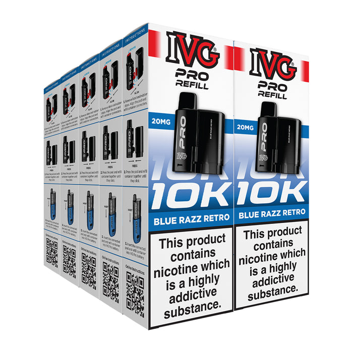 IVG Pro 12 Box of 5 & 10 Refill Pods