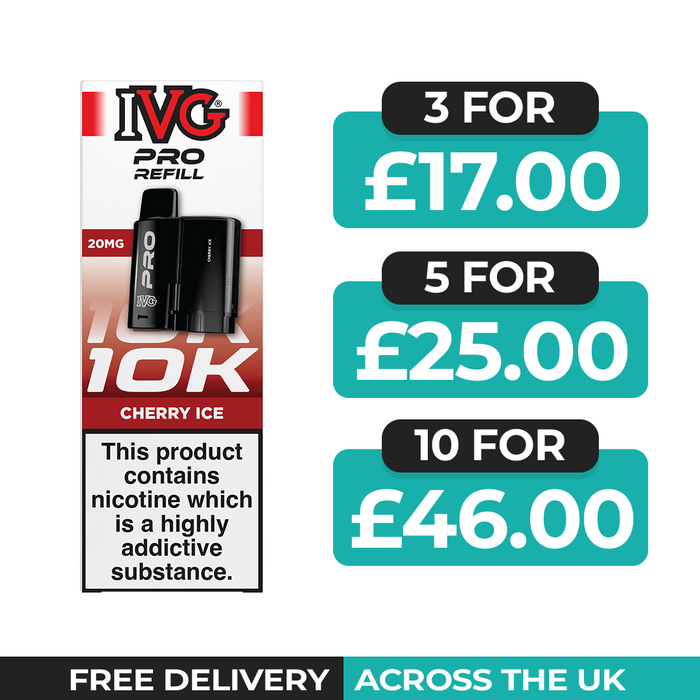 IVG Pro 12 Cherry Ice Refill Pods