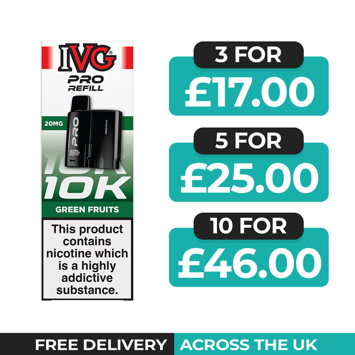 IVG Pro 12 Green Fruits Refill Pods