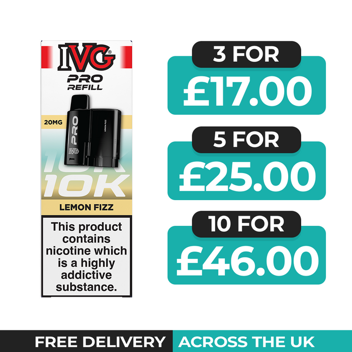 IVG Pro 12 Lemon Fizz Refill Pods