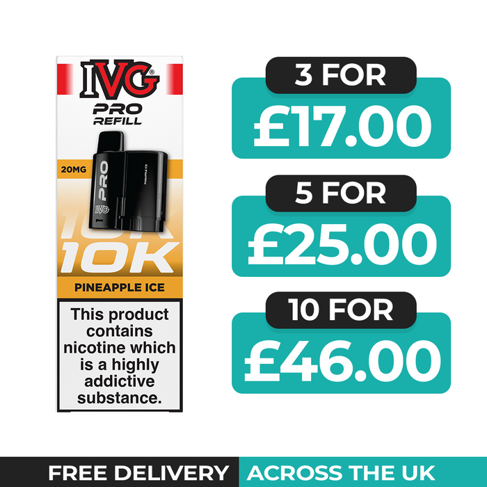 IVG Pro 12 Pineapple Ice Refill Pods