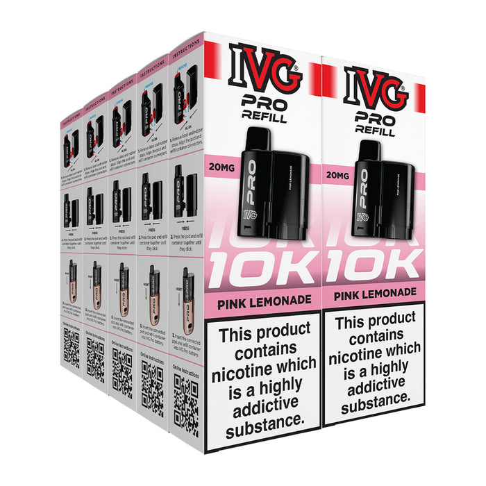 IVG Pro 12 Box of 5 & 10 Refill Pods