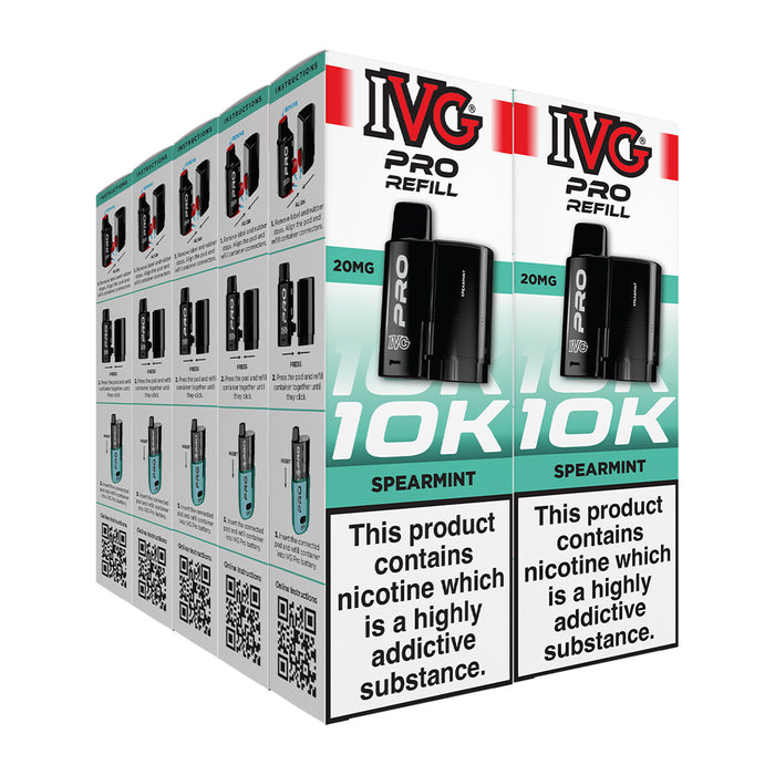 IVG Pro 12 Box of 5 & 10 Refill Pods