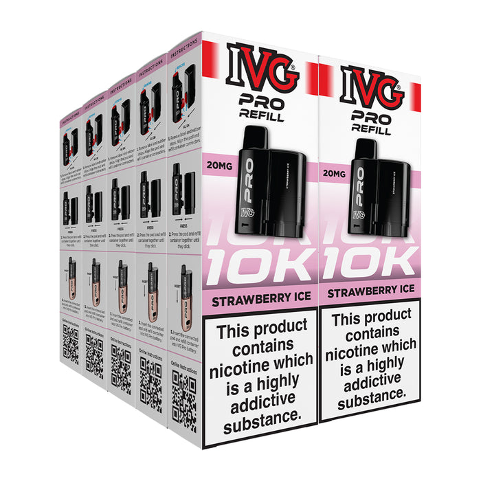 IVG Pro 12 Box of 5 & 10 Refill Pods