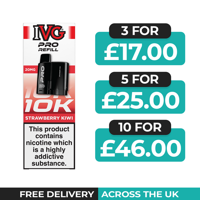 IVG Pro 12 Strawberry Kiwi Refill Pods