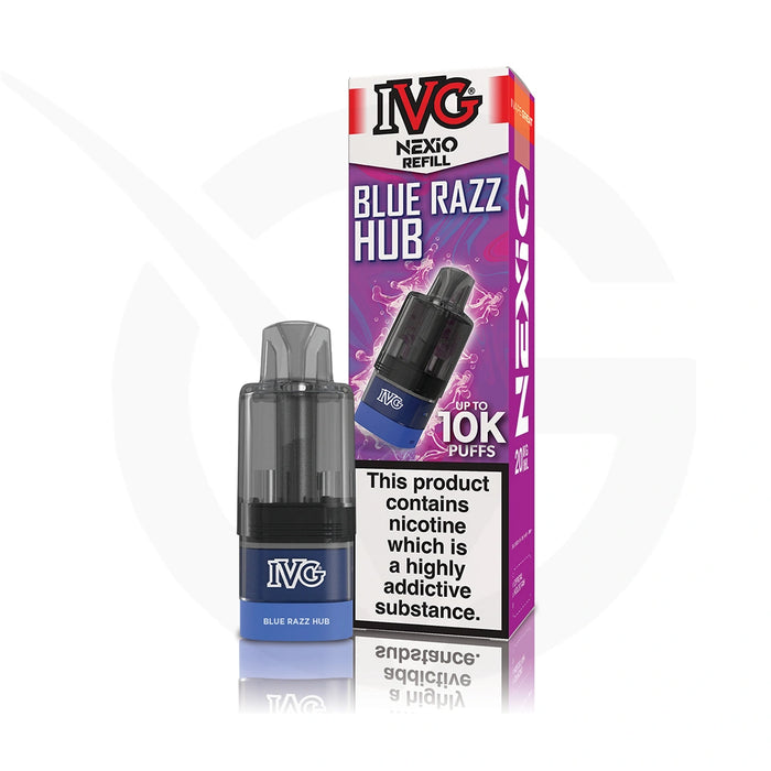 IVG Nexio Blue Razz Hub Refill Pods
