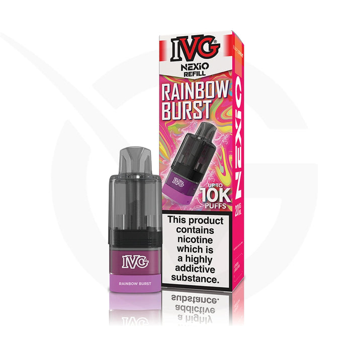 IVG Nexio Rainbow Burst Refill Pods