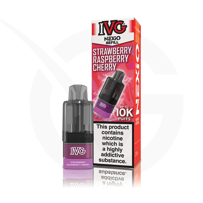IVG Nexio Strawberry Raspberry Cherry Refill Pods