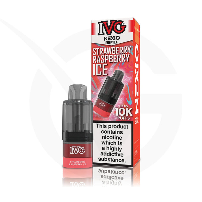 IVG Nexio Strawberry Raspberry Ice Refill Pods