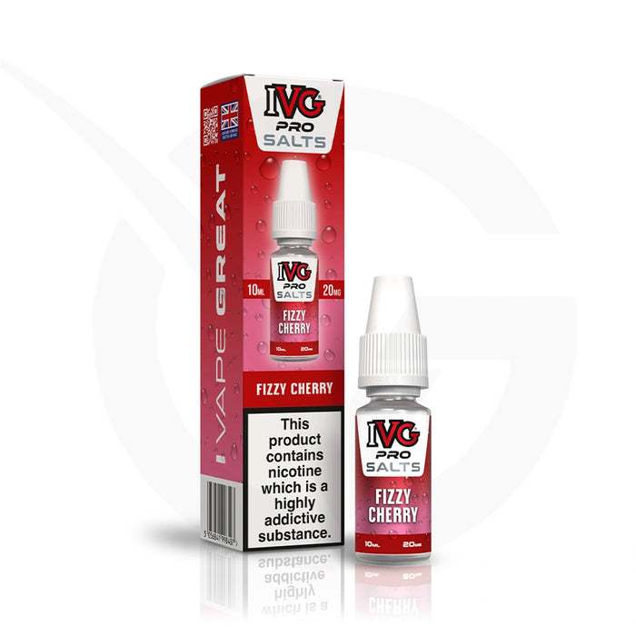 Fizzy Cherry Nic Salt E-Liquid By IVG Pro Salts