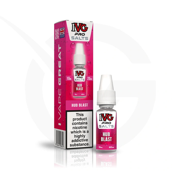 Hub Blast Nic Salt E-Liquid By IVG Pro Salts