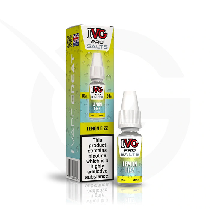 Lemon Fizz Nic Salt E-Liquid By IVG Pro Salts