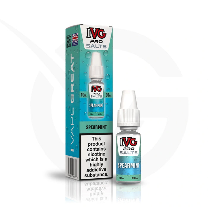 Spearmint Nic Salt E-Liquid By IVG Pro Salts