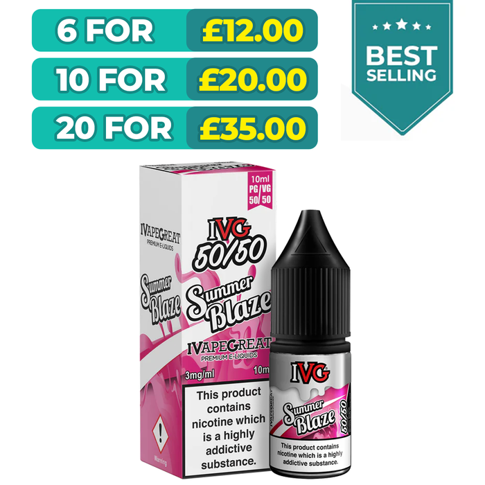 Summer Blaze 10ml E-Liquid by IVG